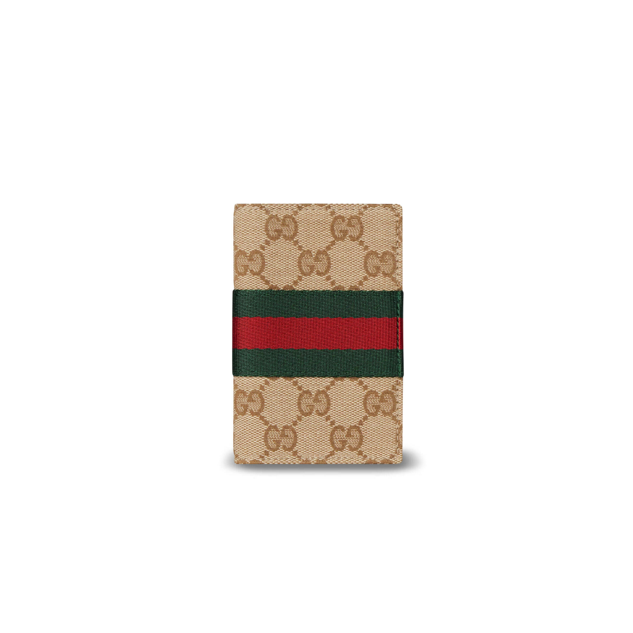 GUCCI GG CARD CASE WITH WEB 867346 (12*7.5cm)